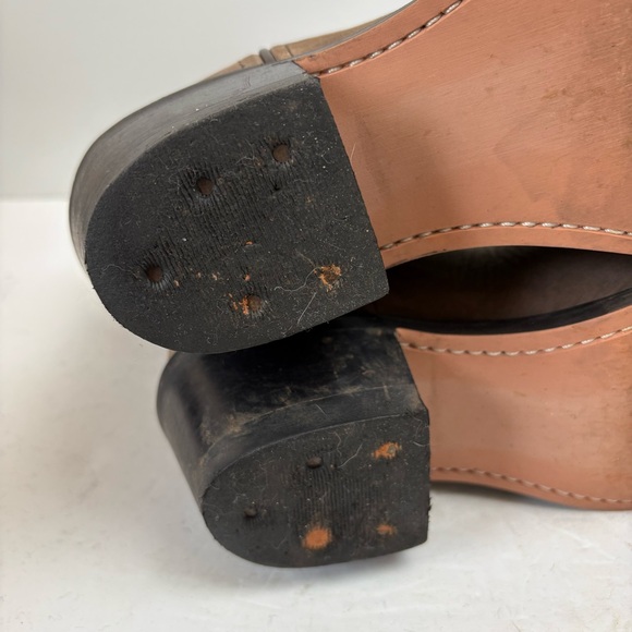 CODY JAMES BOYS' BROWN TAUPE WESTERN BOOTS Nubuck Leather B8151 4D - Picture 13 of 15